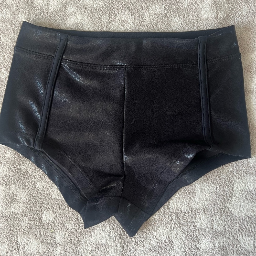 Black Dance Shorts NWOT